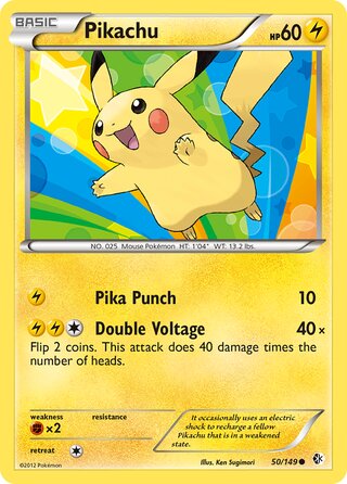Pikachu (Boundaries Crossed 50/149)