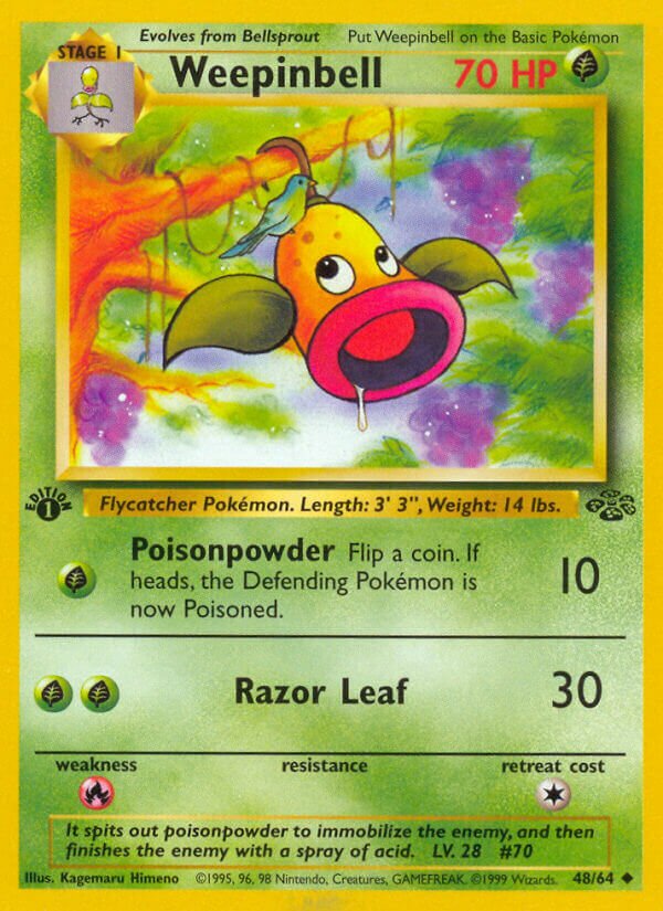 Weepinbell Jungle 48/64 Uncommon