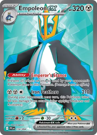Empoleon ex (Phantasmal Flames 114/094)