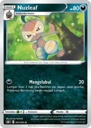 Nuzleaf (Jet-Black Spirit 047/070)