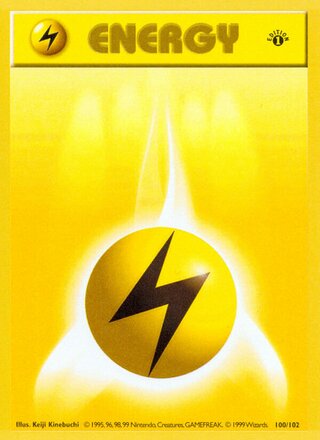 Lightning Energy (Base Set 100/102)