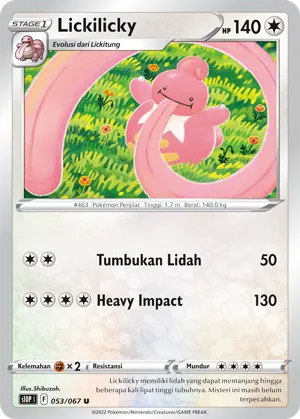 Lickilicky (Space Juggler 053/067)