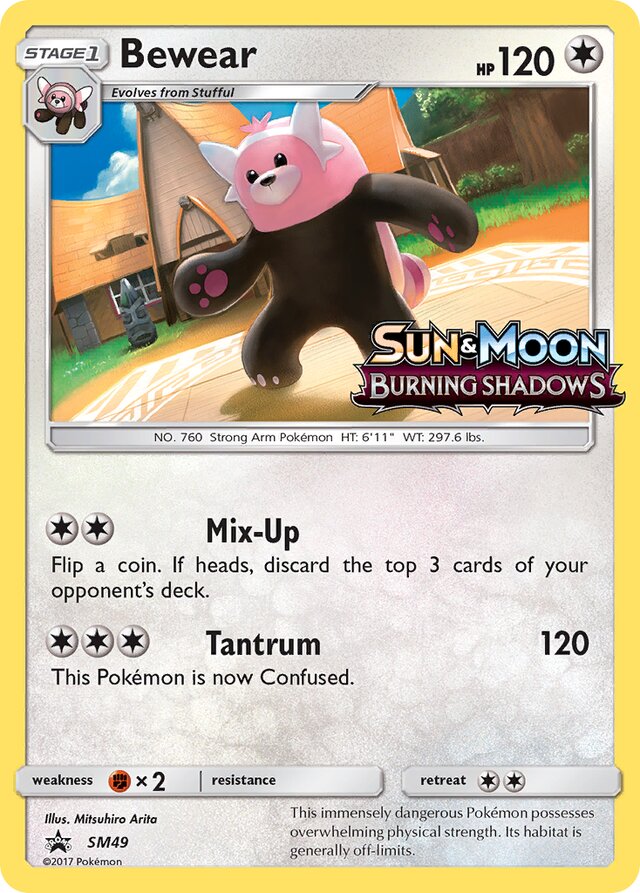 Bewear SM Black Star Promos SM49 PROMO