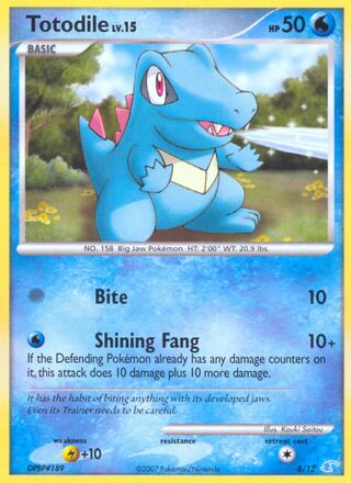 Totodile (DP Trainer Kit (Manaphy) 8/12)
