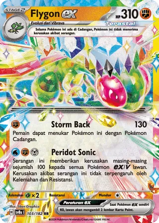 Flygon ex (Stellar Lightning 103/182)