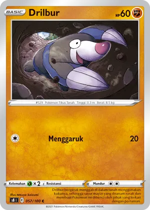 Drilbur (Fusion Arts 057/100)