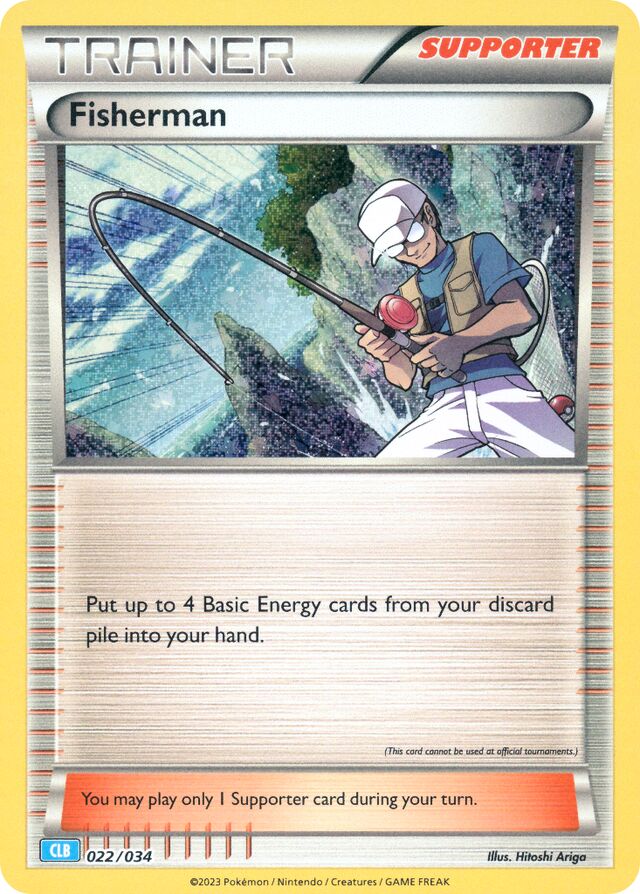 Fisherman Blastoise & Suicune ex Deck 022/034