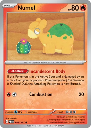 Numel (Ascended Heroes 027/217)