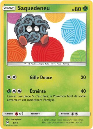 Tangela (McDonald's Collection 2019 (French) 6/40)