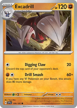 Excadrill (Surging Sparks 109/191)