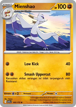 Mienshao (Black & White 105/172)