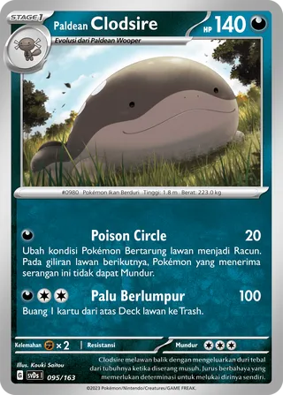 Paldean Clodsire (ex Compact Deck 095/163)