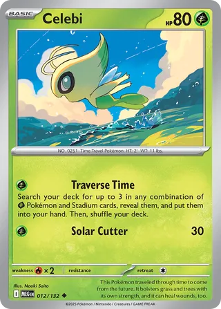 012/132 Celebi MEG Uncommon