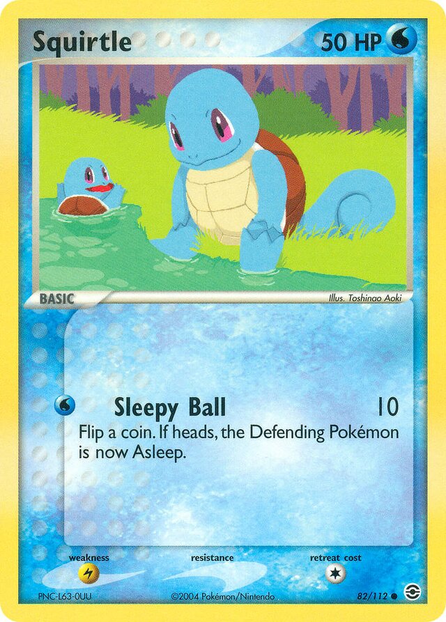 82/112 Squirtle RG Common