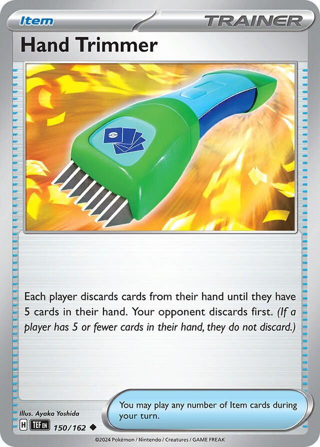 150/162 Hand Trimmer TEF Uncommon