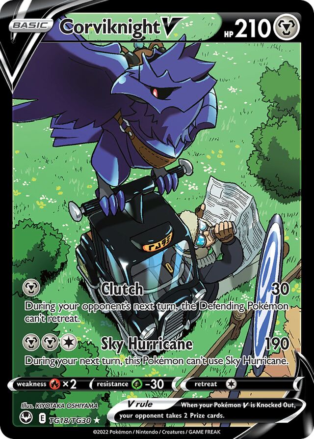 CorviknightV Silver Tempest TG18/TG30 TGV