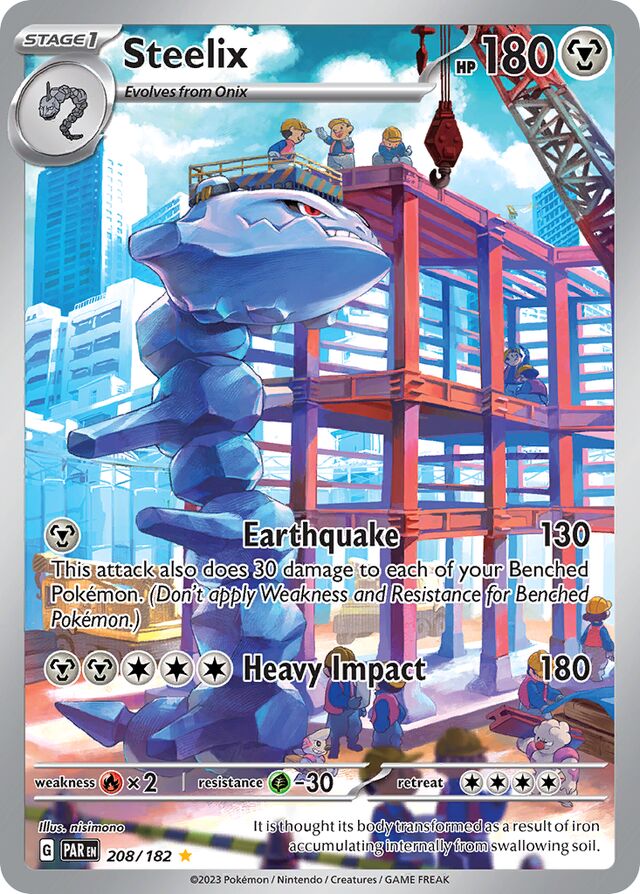 208/182 Steelix PAR Illustration Rare