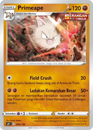 Primeape (Challenge V Starter Deck 070/156)