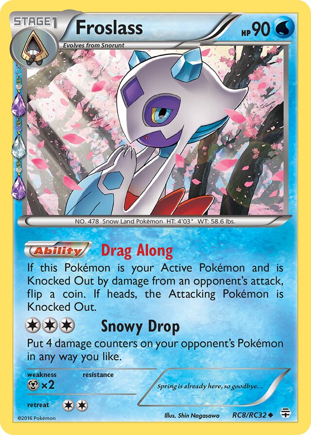 Froslass Generations Radiant Collection RC8/RC32 Uncommon