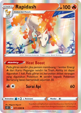 Rapidash (Paradigm Trigger 011/098)