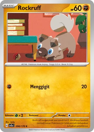 Rockruff (Black Shine 090/170)