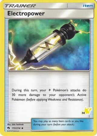 Electropower (Battle Academy 2020 (Pikachu) 34)