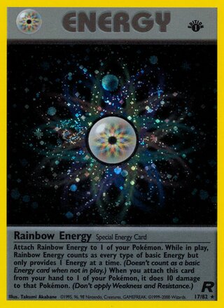 Rainbow Energy (Team Rocket 17/82)