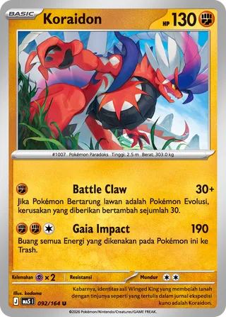 Koraidon (Shadowy Threats 092/164)