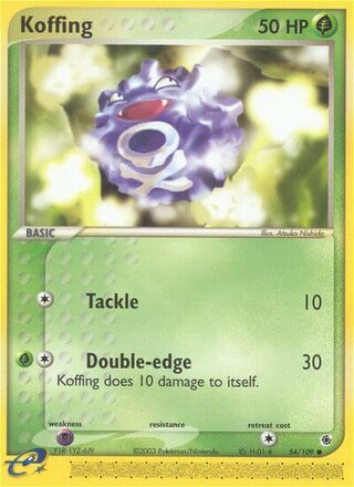 Koffing (EX Ruby & Sapphire 54/109)