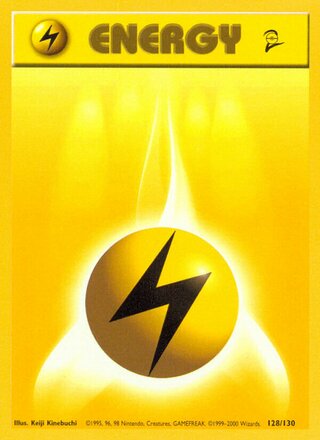 Lightning Energy (Base Set 2 128/130)