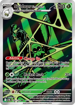 Team Rocket's Spidops (Presence of Champions 140/138)