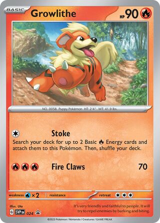 024 Growlithe SVP PROMO