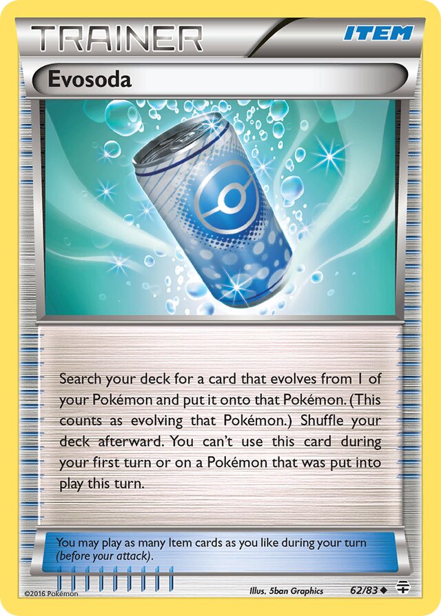 Evosoda Generations 62/83 Uncommon