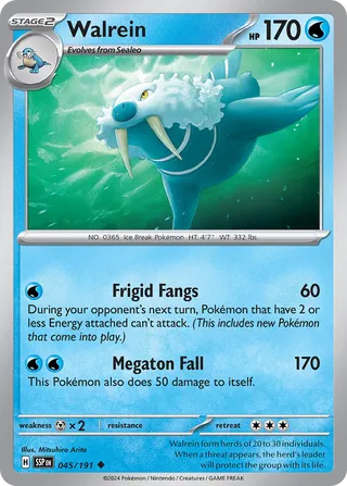 Walrein (Surging Sparks 045/191)