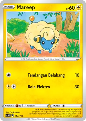 Mareep (Strength V Starter Deck 052/159)