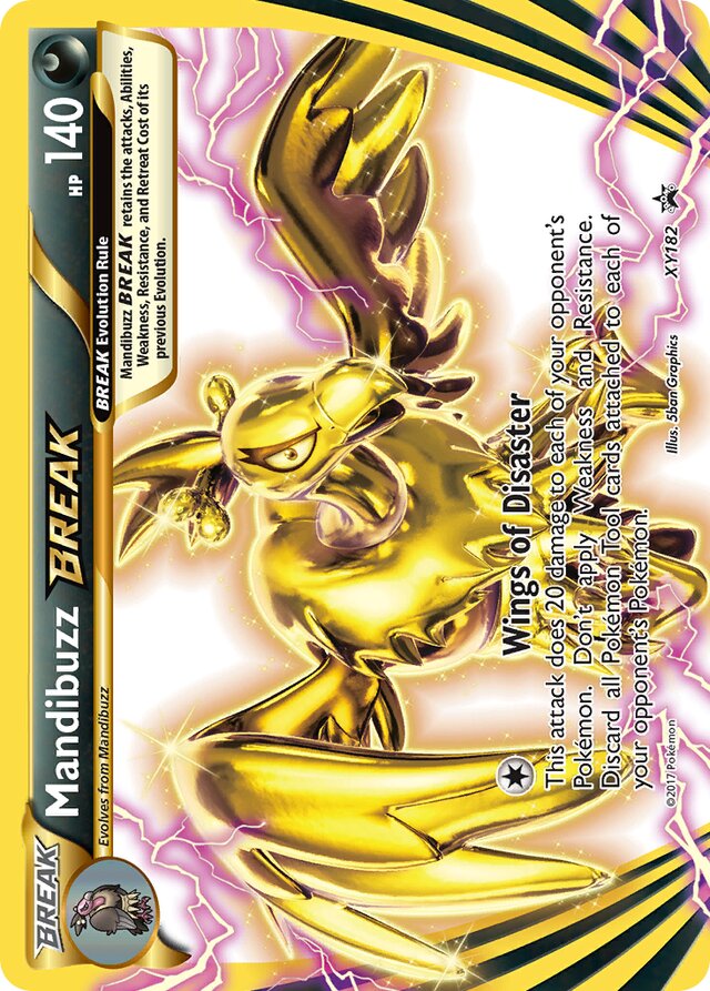 MandibuzzBREAK XY Black Star Promos XY182 PROMO