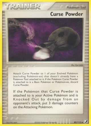 Curse Powder (EX Unseen Forces 80/115)