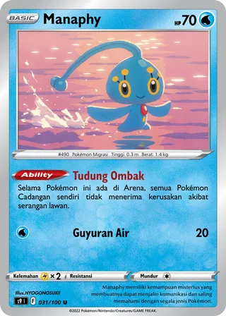 Manaphy (Star Birth 031/100)