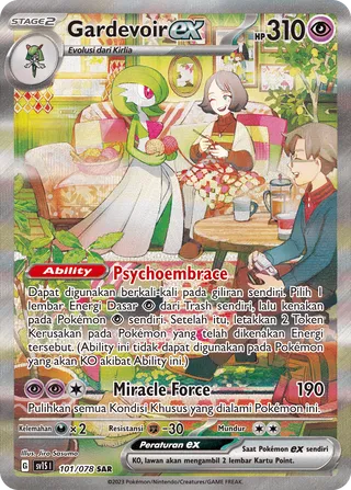 Gardevoir ex (Scarlet ex 101/078)