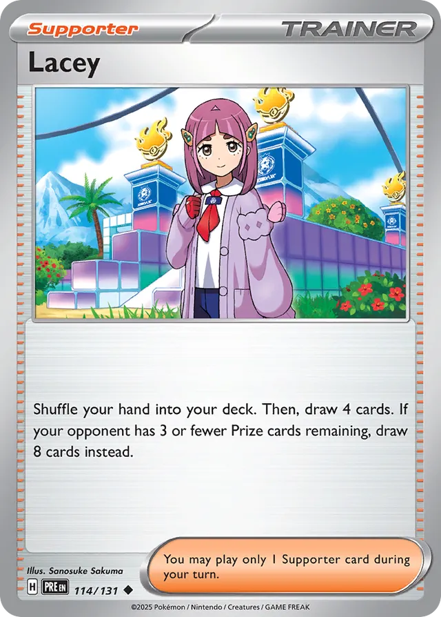 Lacey Prismatic Evolutions 114/131 Uncommon