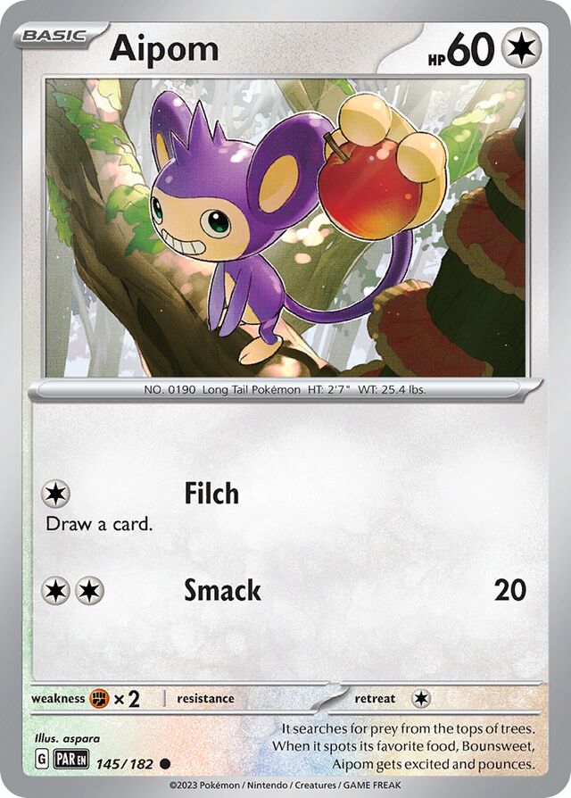 Aipom Paradox Rift 145/182 Common