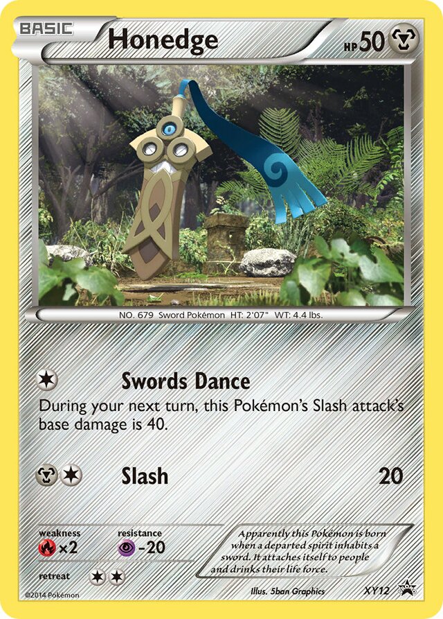 Honedge XY Black Star Promos XY12 PROMO