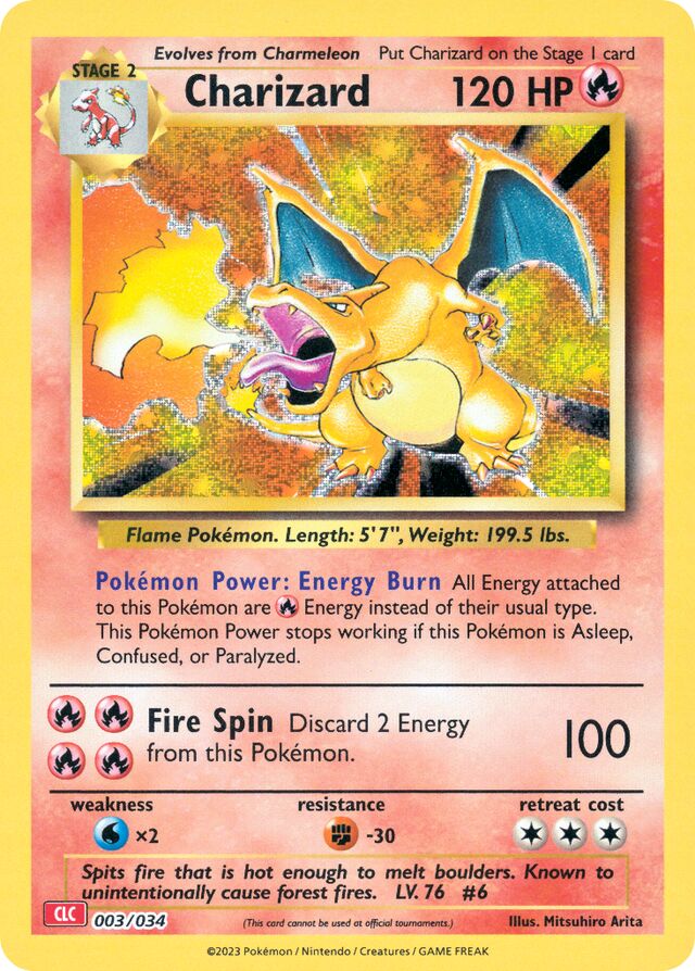 Charizard Charizard & Ho-Oh ex Deck 003/034