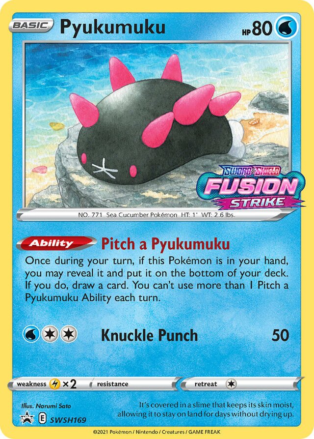 SWSH169 Pyukumuku SSP PROMO