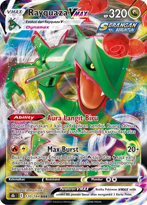 Rayquaza VMAX (VMAX Climax 120/184)