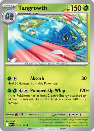 007/132 Tangrowth MEG Uncommon
