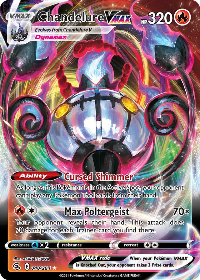 Chandelure VMAX (Fusion Strike 040/264) (International TCG