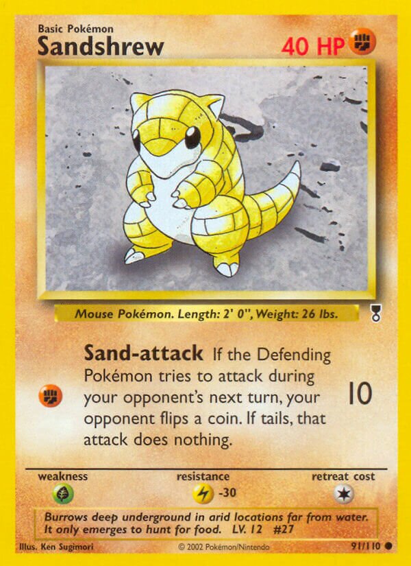 91/110 Sandshrew LC Common