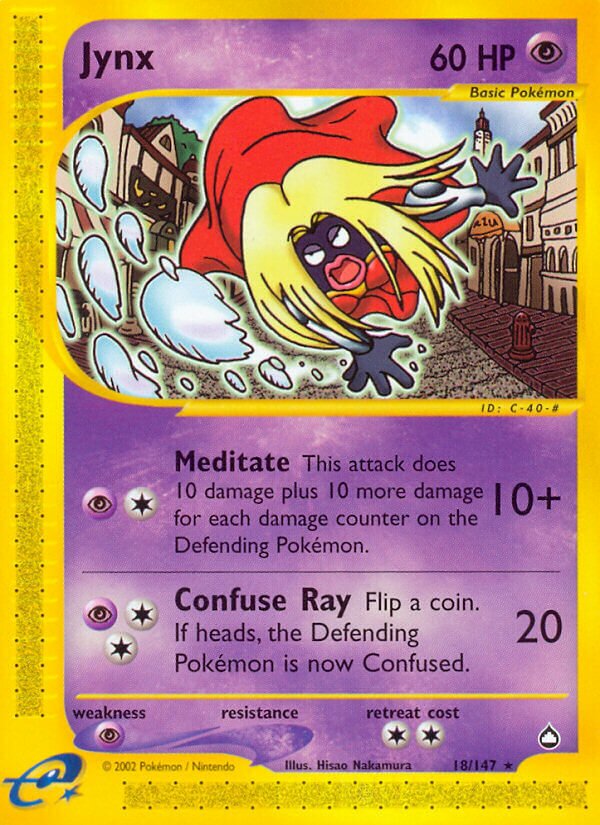 18/147 Jynx AQ Rare