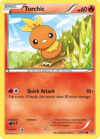 Torchic (Furious Fists 12/111)